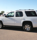 chevrolet tahoe 2008 white suv lt 4wd flex fuel 8 cylinders 4 wheel drive automatic 55318