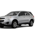 chevrolet equinox 2012 silver suv ls flex fuel 4 cylinders front wheel drive 6 speed automatic 55391