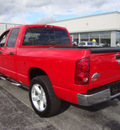 dodge ram 1500 2008 red pickup truck big horn gasoline 8 cylinders rear wheel drive automatic 60443