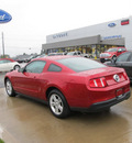ford mustang 2010 red coupe gasoline 6 cylinders rear wheel drive automatic with overdrive 13502