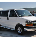 chevrolet express 2011 white van 3500 flex fuel 8 cylinders rear wheel drive automatic with overdrive 77090