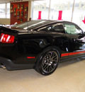 ford shelby gt500 2012 black coupe gasoline 8 cylinders rear wheel drive 6 speed manual 98032