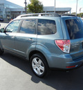 subaru forester 2010 lt  green wagon 2 5x premium awd gasoline 4 cylinders all whee drive automatic 55420