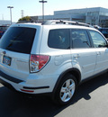 subaru forester 2009 white wagon 2 5 x premium awd gasoline 4 cylinders all whee drive automatic 55420