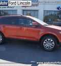 ford edge 2007 orange suv sel gasoline 6 cylinders front wheel drive 6 speed automatic 46168