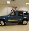 jeep liberty 2006 dk  blue suv limited gasoline 6 cylinders rear wheel drive automatic 27707