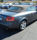 audi a4 2007 dk  gray 2 0t gasoline 4 cylinders front wheel drive not specified 55391