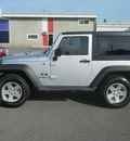 jeep wrangler 2009 silver suv x gasoline 6 cylinders 4 wheel drive automatic 99212