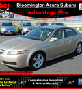 acura tl 2006 gold sedan w xm gasoline 6 cylinders front wheel drive automatic 55420