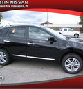 nissan rogue 2012 black suv gasoline 4 cylinders all whee drive automatic 46219