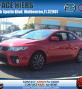 kia forte 2012 racing red coupe sx gasoline 4 cylinders front wheel drive manual 32901