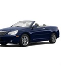 chrysler sebring 2008 blue limited gasoline 6 cylinders front wheel drive automatic 33021