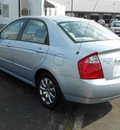 kia spectra 2005 blue sedan gasoline 4 cylinders front wheel drive not specified 43228