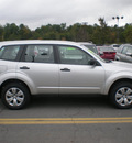 subaru forester 2009 silver suv 2 5 x gasoline 4 cylinders all whee drive automatic 13502