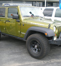 jeep wrangler 2007 green suv rubicon gasoline 6 cylinders 4 wheel drive automatic 13502