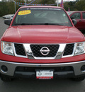 nissan frontier 2008 red gasoline 6 cylinders 4 wheel drive automatic with overdrive 13502