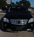 mercedes benz m class 2009 black suv ml550 gasoline 8 cylinders all whee drive automatic 76087