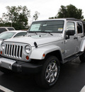 jeep wrangler unlimited 2012 silver suv sahara gasoline 6 cylinders 4 wheel drive automatic 07730