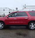 gmc acadia 2012 crystal red suv slt gasoline 6 cylinders all whee drive automatic 45324