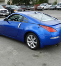 nissan 350z 2003 blue coupe gasoline 6 cylinders rear wheel drive automatic 95678