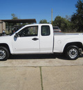 chevrolet colorado 2007 white pickup truck gasoline 4 cylinders rear wheel drive automatic 77037