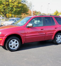 oldsmobile bravada 2002 red suv 4wd gasoline 6 cylinders dohc all whee drive automatic 55124