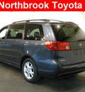 toyota sienna 2006 gray van xle 7 passenger gasoline 6 cylinders front wheel drive automatic 60062