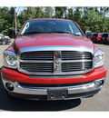 dodge ram pickup 1500 2008 red big horn gasoline 8 cylinders 4 wheel drive automatic 08812