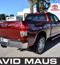 toyota tundra 2007 red limited gasoline 8 cylinders rear wheel drive automatic 32771