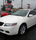 acura tsx 2005 white sedan gasoline 4 cylinders front wheel drive automatic 92882