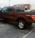 ford f 150 2010 dk  red pickup truck xlt,4x4,alloys,5 4 v 8,tow, flex fuel 8 cylinders 4 wheel drive automatic 07012