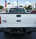 ford f 150 2006 white pickup truck xl gasoline 6 cylinders rear wheel drive automatic 33021
