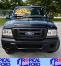 ford ranger 2009 gray gasoline 4 cylinders 2 wheel drive automatic 32837