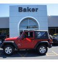 jeep wrangler 2008 red suv x gasoline 6 cylinders 4 wheel drive 6 speed manual 08844
