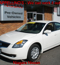 nissan altima 2009 white sedan s gasoline 4 cylinders front wheel drive automatic 14094