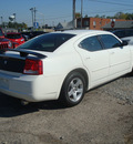 dodge charger 2010 white sedan sxt gasoline 6 cylinders rear wheel drive automatic 45324