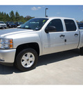 chevrolet silverado 1500 2011 silver flex fuel 8 cylinders 4 wheel drive 6 spd auto whls,4 18in x 77090