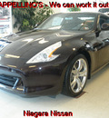 nissan 370z 2011 black coupe gasoline 6 cylinders rear wheel drive 6 speed manual 14094