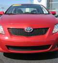 toyota corolla 2009 red sedan le gasoline 4 cylinders front wheel drive automatic 46410