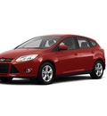 ford focus 2012 red hatchback se gasoline 4 cylinders front wheel drive 6 speed automatic 77388