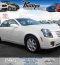 cadillac cts 2006 white sedan cts gasoline 6 cylinders rear wheel drive automatic 34788