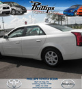 cadillac cts 2006 white sedan cts gasoline 6 cylinders rear wheel drive automatic 34788