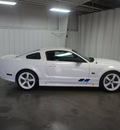 ford mustang 2008 white coupe saleen gasoline 8 cylinders rear wheel drive 5 speed manual 76108