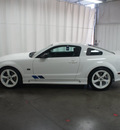ford mustang 2008 white coupe saleen gasoline 8 cylinders rear wheel drive 5 speed manual 76108