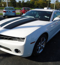 chevrolet camaro 2012 white coupe lt gasoline 6 cylinders rear wheel drive automatic 60007