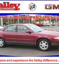buick regal 2004 sport red sedan gs gasoline 6 cylinders front wheel drive automatic 55124