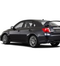 subaru impreza wrx 2011 black sedan sti gasoline 4 cylinders all whee drive 6 speed manual 55420