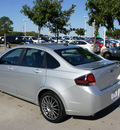ford focus 2010 silver sedan ses gasoline 4 cylinders front wheel drive automatic 76205