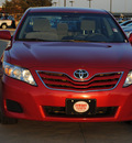 toyota camry 2011 red sedan le gasoline 4 cylinders front wheel drive shiftable automatic 75228