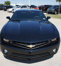 chevrolet camaro 2011 black coupe lt gasoline 6 cylinders rear wheel drive automatic 76205